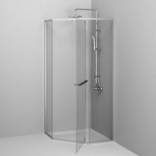 Душевой уголок Am.Pm Gem W90G-405-9090-MT 90x90 см цвет профиля хром стекло прозрачное